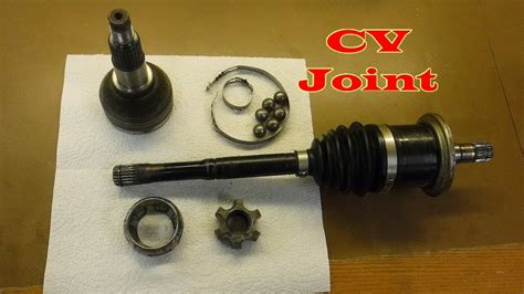 How To Disassemble A Cv Joint