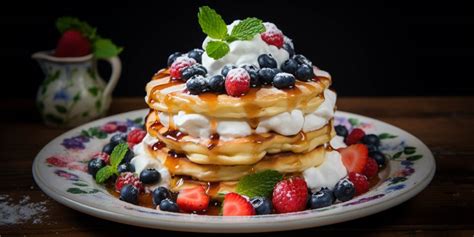 Puszyste Placuszki Doskona Y Przepis Na Pancakes Z Jogurtem Naturalnym