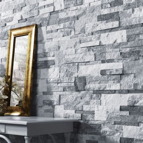 Split Face Sparkle Grey Modular Natural Stone Tiles