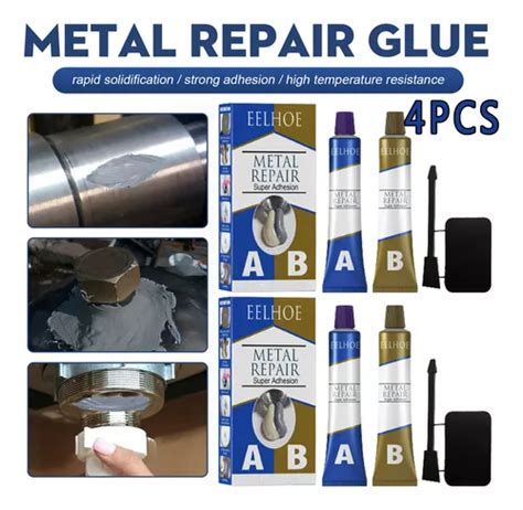 4pcs Magic Repair Glue Ab Metal Cast Iron Repairing Glue MercadoLibre