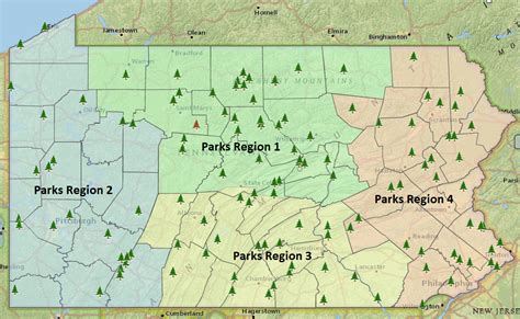 PA State Parks Map