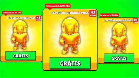 Corre Chegou Nova Skin Gratuita Atualiza O Stumble Guys Youtube