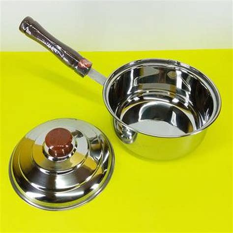 Stainless Steel Sauce Pan Milk Pan For Tea And Milk Pure Steel Price in ...