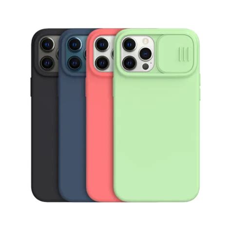 Nillkin Camshield Silicone Case For Iphone 14 Phone Cases Silky Soft