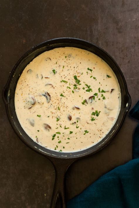 Vegan Mushroom Sauce No Oil Option Vegan Richa