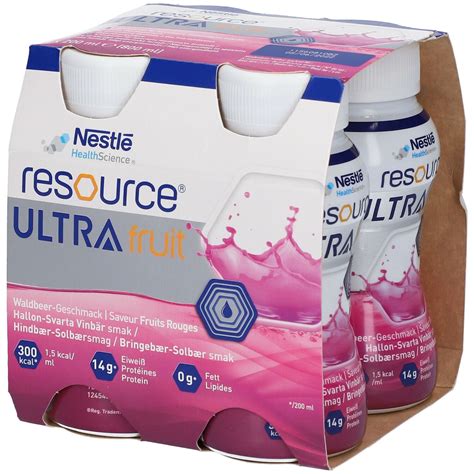 Resource Ultra Fruit Waldbeere Hochkalorische Fettfreie