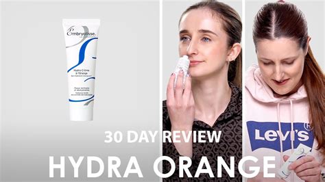 30 Day Team Review Embryolisse Hydra Cream With Orange Extract YouTube