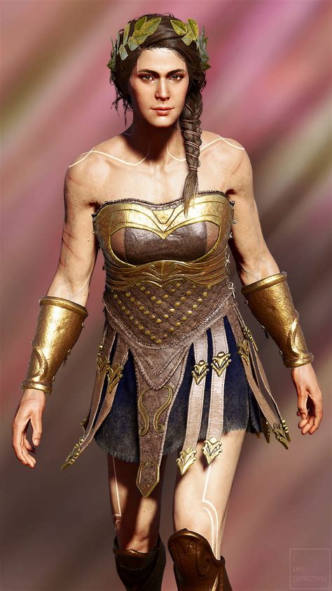 1366x768px 720p Free Download Kassandra Assassins Creed Assassins Creed Odyssey Athena