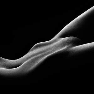 Nude Figurative Bodyscape Of A Woman No59 Black White Luster Photo