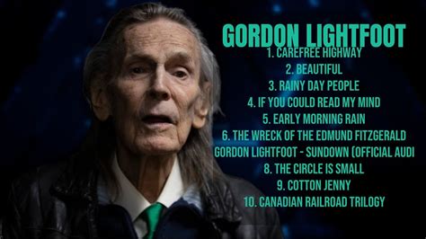 Gordon Lightfoot Year S Musical Highlights Top Rated Chart Toppers