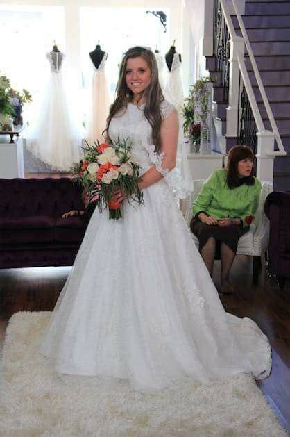 Anna Duggar Wedding Dress