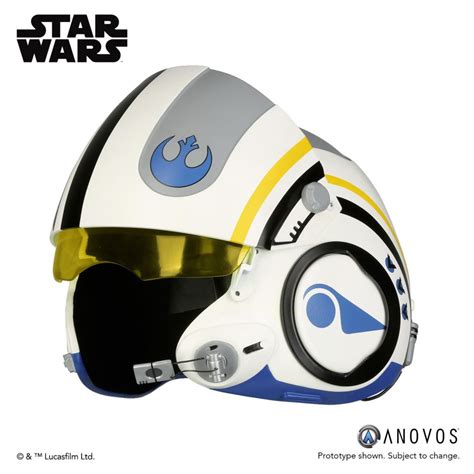 Capacete de Luxo Star Wars Esquadrão Azul Poe Dameron Blog de Brinquedo