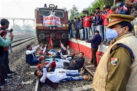 Bharat Band Protest Farmers Launch Nationwide Strike Over New Laws