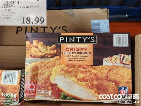 Pinty S Crispy Chicken Breasts Kg Costco East Fan Blog