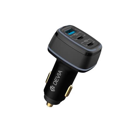 Cargador de Auto carga rápida 115W USB 2T C