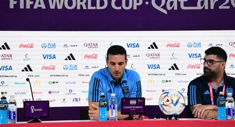 Evalúa Scaloni Cambios Para “ganarle A México” Messi Está Bien Asegura