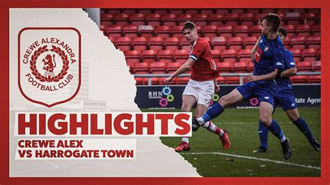 Harrogate Town X Crewe - Harrogate Town 1-2 Crewe Alexandra: Max Sanders gives Crewe late ...