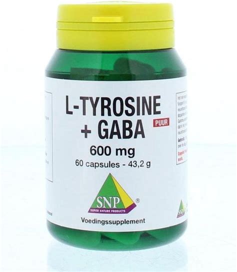 Snp L Tyrosine Gaba Mg Puur Capsules Bol