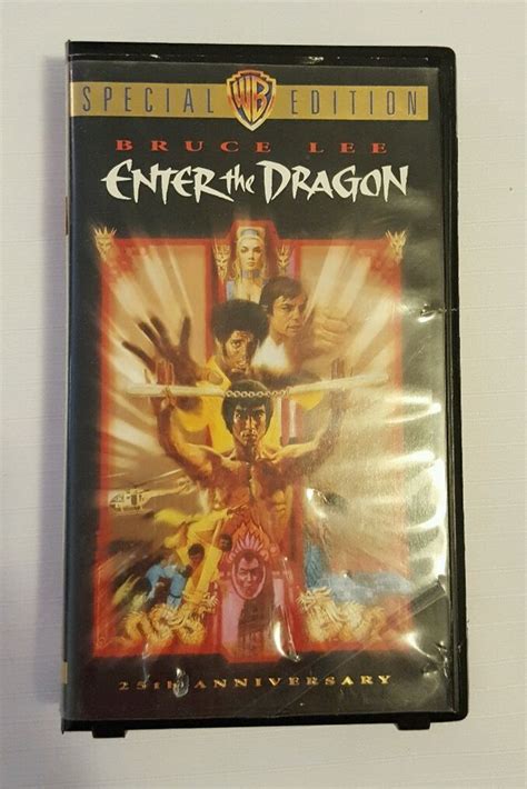 Enter The Dragon VHS Special Edition 25th Anniversary Bruce Lee