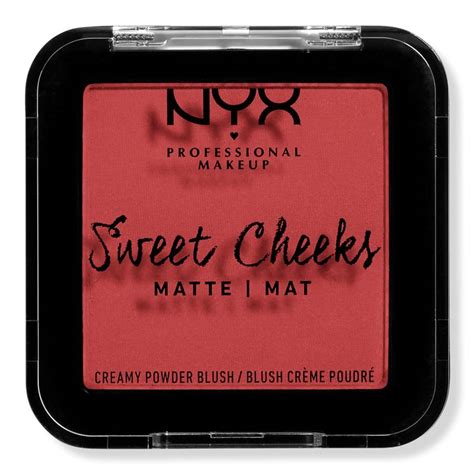 Citrine Rose Sweet Cheeks Creamy Powder Blush Matte Nyx Professional Makeup Ulta Beauty