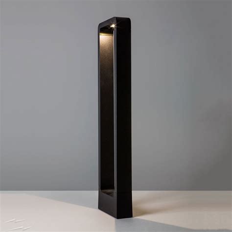 Napier LED 650 Bollard Light in Textured Black IP54 for Outdoor ...