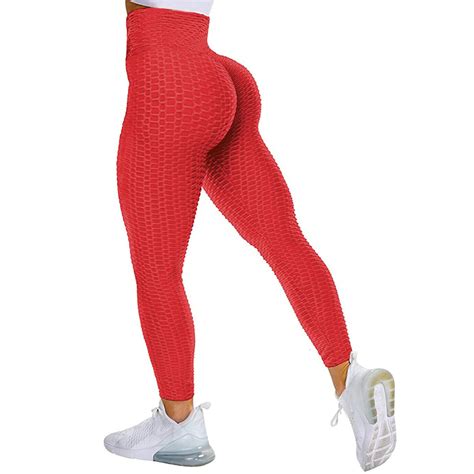 Women High Waist Seamless Scrunch Butt Lifting Workout Gym Leggings Yoga Pants Ebay