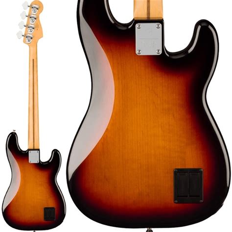 Fender Mex Player Plus Precision Bass Left Hand Color Sunburst Pau