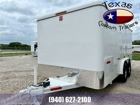 8x16 Cargo Trailer For Sale New W W Trailer Cc 16x8 2 5200