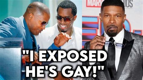 Jamie Foxx Finally Reveals Why Diddy Wanted To Sacrifice Him Youtube