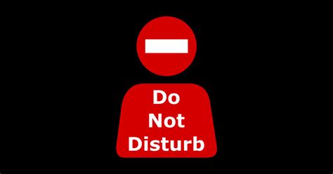 Do Not Disturb Do Not Disturb Sticker Teepublic