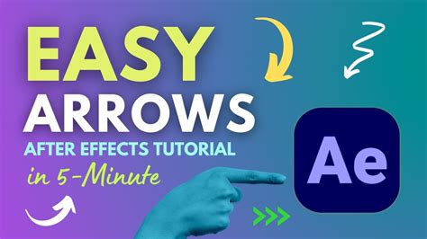 How To Create Animated Arrows In After Effects After Effects Tutorial