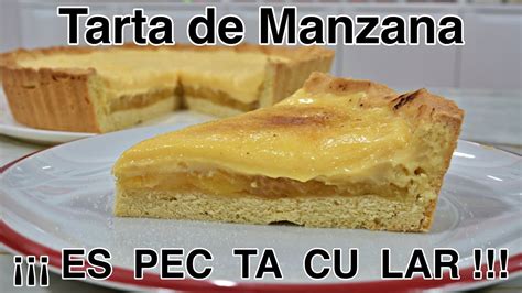 Pastel De Manzana Con Masa Quebrada Y Crema Pastelera By Javier Romero