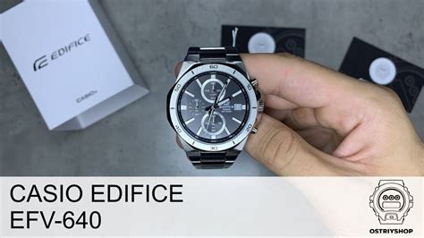 Casio Edifice Efv D Av Youtube