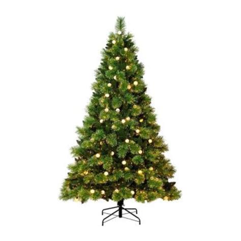 Árbol de Navidad Cashmere con Luz LED Walmart