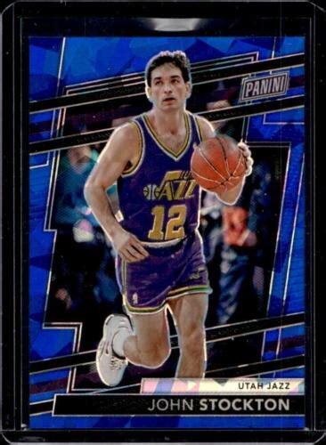 Panini National Nscc Vip Party John Stockton Blue Sparkle