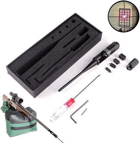 Red Laser Bore Sighter Kit For Caliber Rifles Pistol Hd