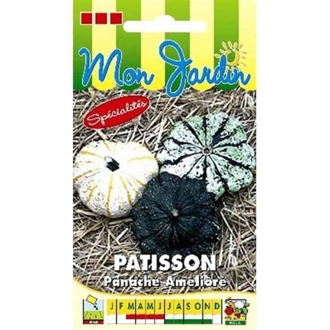 Sachet De Graines De Courge P Tisson Vert Panach De Blanc G