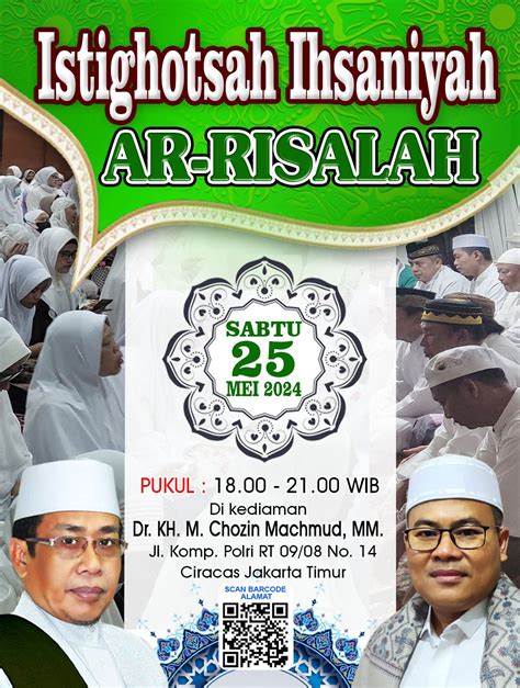 Istighotsah Ihsaniyyah Mei Yayasan Ar Risalah