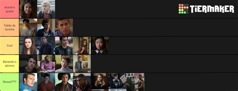 13 Reasons Why Characters Tier List (Community Rankings) - TierMaker