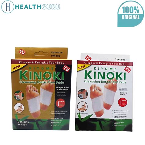 Kinoki Detox Foot Patch Original Buang Toksik Tapak Kaki Kinoki Detox