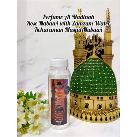 Jual Parfum Al Madinah Rose Nabawi Al Rawdah Hajar Aswad Kiswah