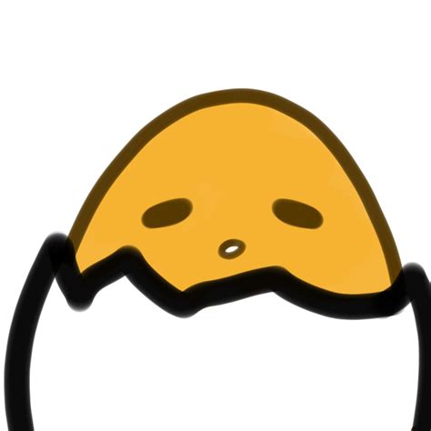 gudetama_peek - Discord Emoji