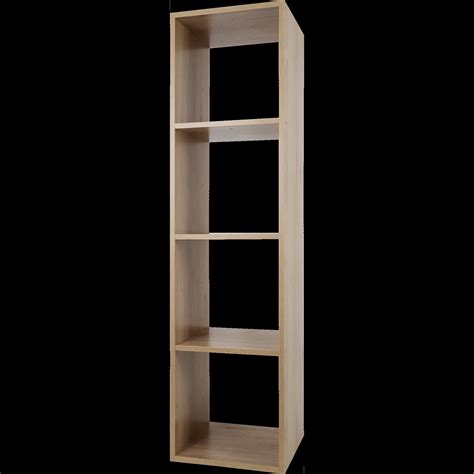 Стеллаж Spaceo KUB 4 секции 36x139.3x31.7 см ЛДСП цвет гикори джексон ️ ...