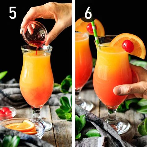 Sunrise Mocktail - Savor the Flavour