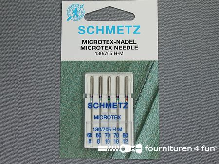 Schmetz Machinenaalden Microtex 60 70 80 Kopen Fournituren4fun