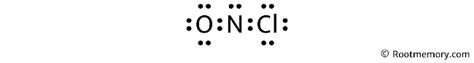 Lewis Structure Of Nocl Root Memory