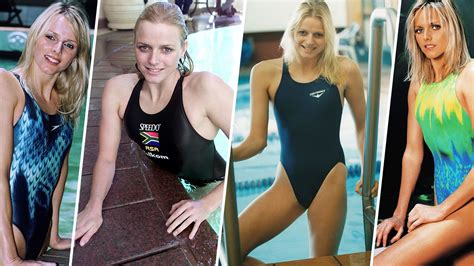 Princess Charlene Is An Olympic Goddess In Unearthed Poolside Photos