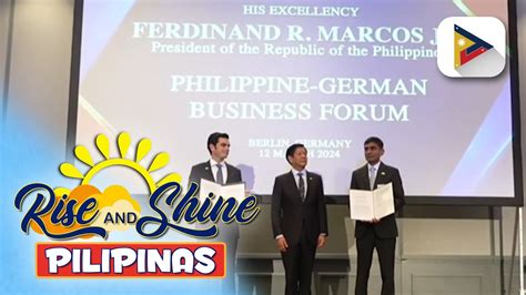 Mr President On The Go Pbbm Nakakuha Ng P B Investment Deals Sa