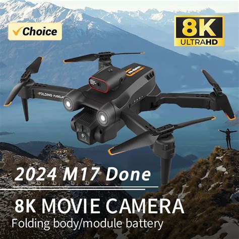 Dron Teledirigido M17 8K HD Profesional 5G WIFI FPV Con C Mara Dual