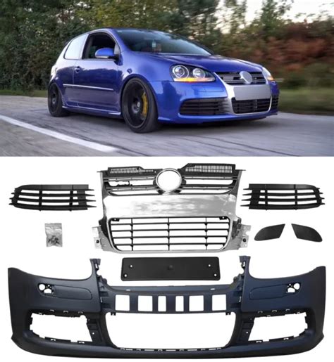 Mk R Look Front Bumper Bodykit Conversion Primed For Vw Golf Mk